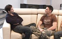 Lucio Maverick has a chat with Michael Lucas and Buck Monroe - movie 7 - 4