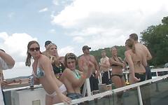 Marta starts to strip in front of everyone on the boat - movie 11 - 5