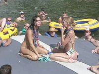 Watch Now - Tabitha starts to strip in front of everyone on the boat