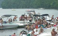 Bertha starts to strip in front of everyone on the boat - movie 9 - 5