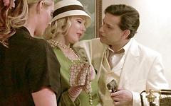 Natalie Norton and Phoenix Marie in a hot threesome in the 1920's. join background