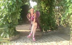 Natalia has a MMF threesome in her fairy costume - movie 3 - 2
