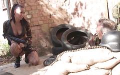 Tammie Lee Craves A Soldier's Load On Her Face - movie 2 - 2