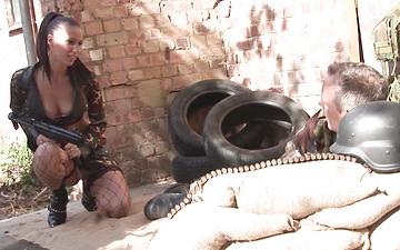 Download Tammie lee craves a soldier's load on her face