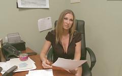 Devon interviews a younger man and soon fucks him right in the office - movie 1 - 2
