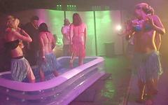 Horny college party girls at luau-themed party get wild - movie 5 - 5