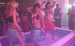 Horny college party girls at luau-themed party get wild - movie 5 - 7