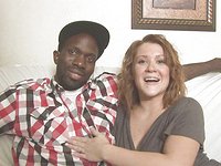 Watch Now - Busty redhead mishy snow gets pounded by her black boyfriend.