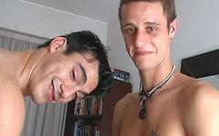 Slender and hung dude pounds out a handsome jock - movie 4 - 6