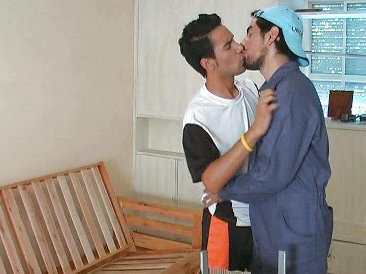Handsome Amateur Latinos with Big Cocks Suck and Fuck