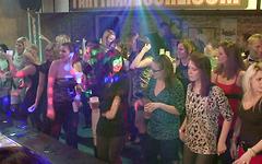 Amateur party girls go wild at male strip club - movie 2 - 6