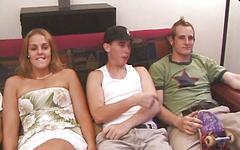 Three skater punks and a chick have some bisexual group sex - movie 3 - 2