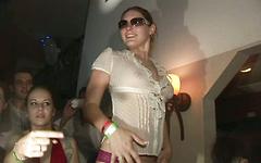 Amateur college coeds flash their assets while partying at a nightclub - movie 2 - 4