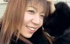 Ver ahora - Sexy japanese girl gets down for titty fucking and hairy pussy fucking fun