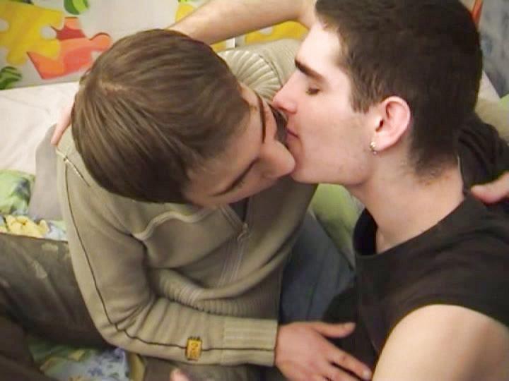 Scruffy Twink and Handsome Jock Suck Rim and Fuck