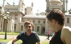 Ver ahora - Simon meets nigel at brighton pavilion and takes him home to plow raw ass