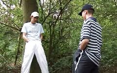 Hung twink Jake Smith picks up chav lad in park for sucking and fucking join background
