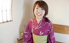 19 year old Asian with a hairy bush gets her pussy reamed - movie 1 - 2