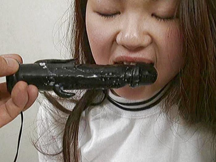 Slutty Asian with Tiny Tits Gets Fucked up Her Hairy Twat in a Threesome still 3