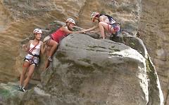 Sara, Timea Bela and Whitney Conroy like to climb naked - movie 1 - 2