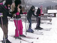 Kijk nu - Betty, emylia, lily, and are on a lesbian ski vacation that's full of sex