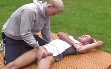 Download Handsome and hung European jocks suck and fuck outdoors