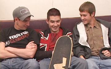 Downloaden Cameron taylor, elliot cross and tommy nolan in amateur blowjob threesome