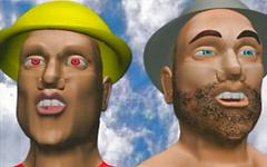 3D computer animated muscle hunks have some construction site sex - movie 8 - 6