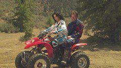 Ver ahora - Lezley gets penetrated on the dirtbike