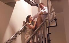 Penny Flame Takes a Raw Dick and Load in the Stairwell - movie 4 - 3