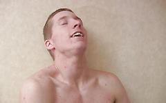 Brandon Jacobs swallows cum after hot and heavy gay blowjob. - movie 4 - 6