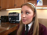 Watch Now - Kelly skyline cream on face after hardcore college schoolgirl fuck.