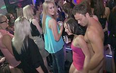 Some nice looking girls get to have sex with men at a big group party - movie 1 - 6