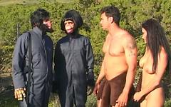 Naked Hottie Asia and Muscular Astronaut Escape from Captors' Cell - movie 6 - 5