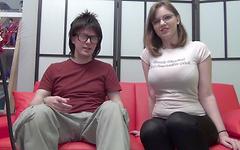 Ver ahora - Jessica lo loves blowing perverted nerds