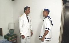 Yacht Captain Begs to Get Horny Asshole Reamed by Latin Sailor Stud - movie 2 - 2