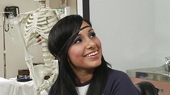 Kijk nu - Danica dillan tempts her biology teacher into fucking her