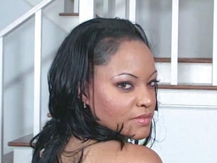 Precious is a light skinned black babe with an ass that can swallow a thong