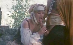 Hot girl in medieval cosplay gets jizz on face after outdoor anal. - movie 3 - 3