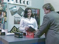 Kijk nu - Horny brunette store clerk gets fucked in the ass at the check out counter