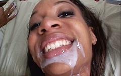 Diamond Rene yearns for lots of big white dick buried in her horny holes - movie 8 - 7