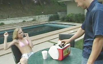 Download Horny white trash blonde gets a monster cock up her butt