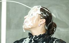 Slimewave Doesn't Stop Jizzing For This Classy Brunette - movie 3 - 7