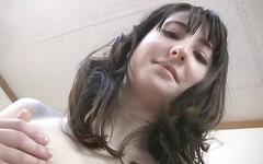 Cute nineteen year old grinds your cock in a POV scene join background