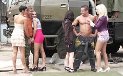 Truck Stop Hotties Have A Piss Soaked Orgy - movie 3 - 2