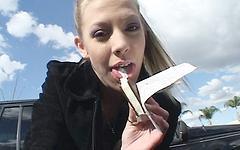 Leah Luv loves swallowing loads join background
