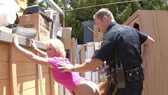 Kelly Surfer Takes The Police Station's Cocks Every Day