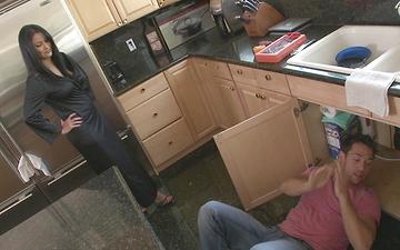 Download Maggy fucks the repair man behind her husband's back