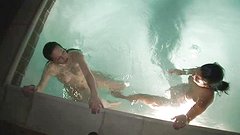 Cindy Makes a Naked Friend in the Pool - movie 6 - 2