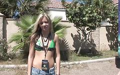 College Girls Lift Their Tops on a Spring Break Tour - movie 4 - 6